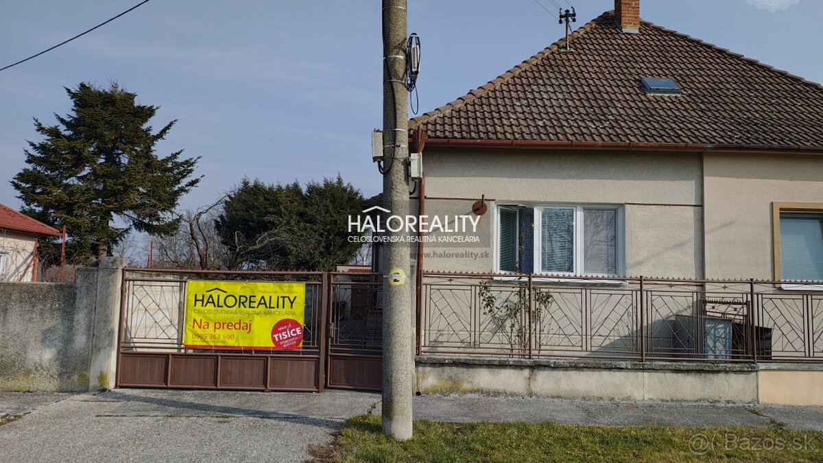 HALO reality - Predaj, rodinný dom Galanta, HODY - EXKLUZÍVN