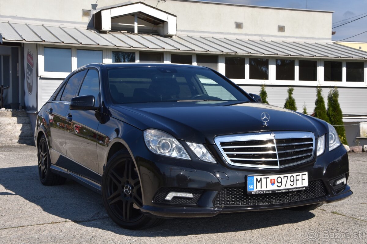 Mercedes-Benz E trieda Sedan 350 CDI Blue Elegance 4matic