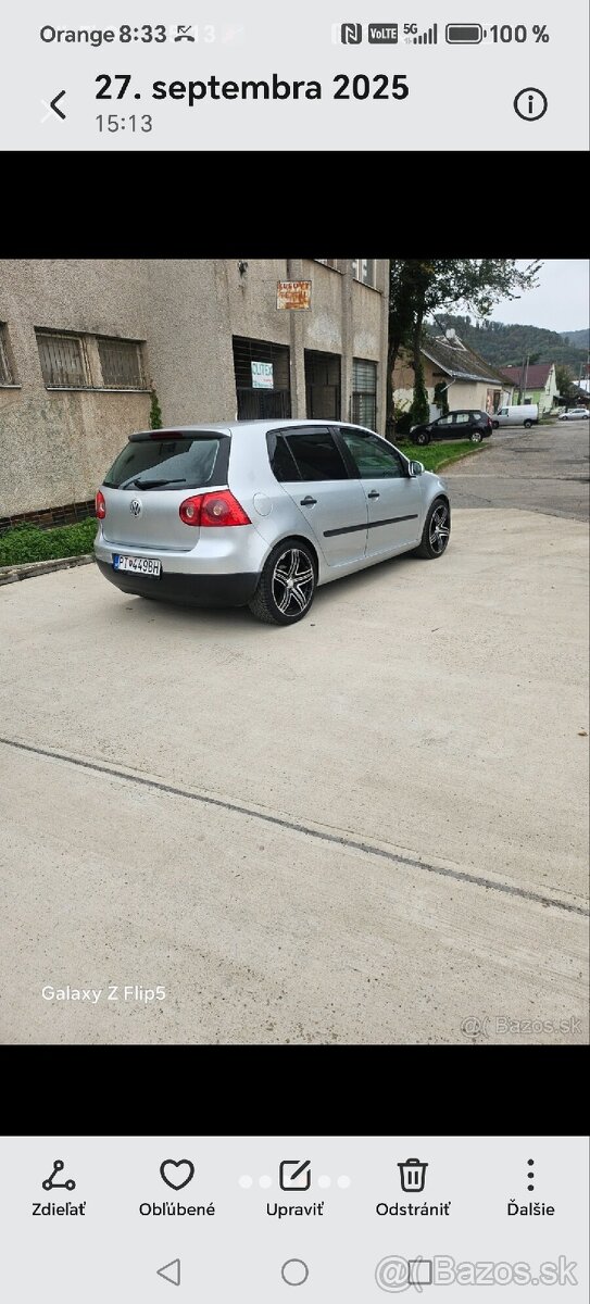 GOLF 5 1.9 TDI 77kw