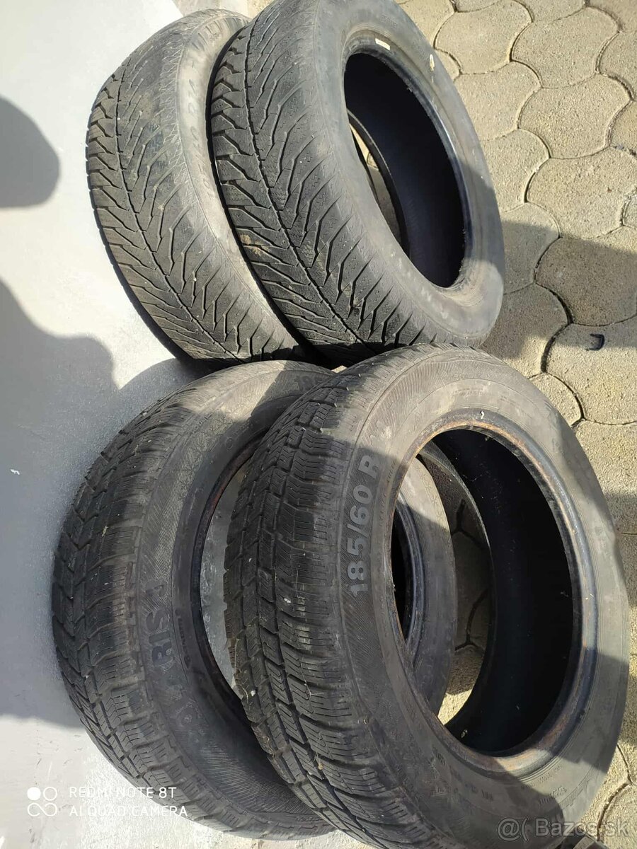 Predám zimné Pneu 185/60R14