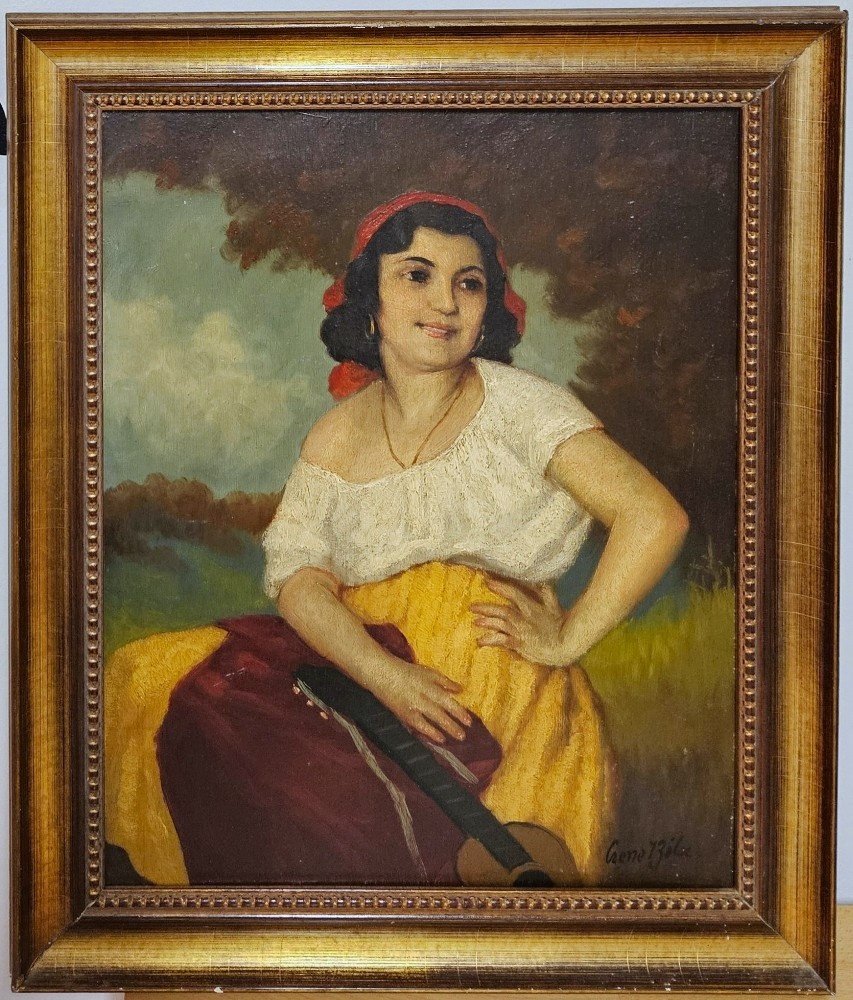 OBRAZ - Olejomaľba - Béla Czene st.