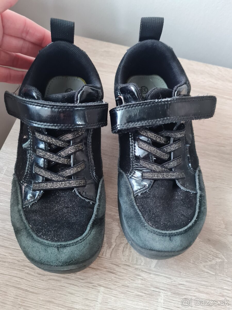 Dievčenské prechodné topánky