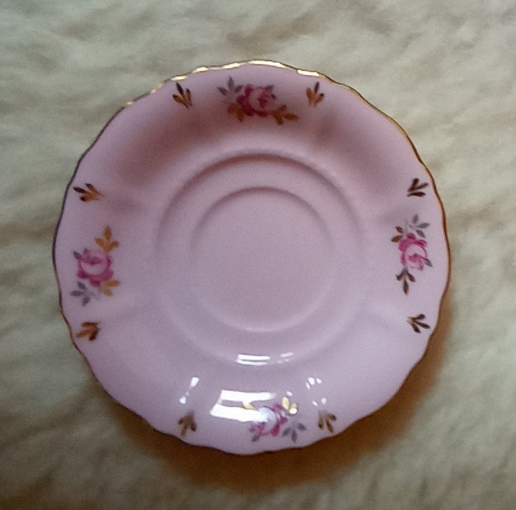 Ružový Porcelán - Podšálka