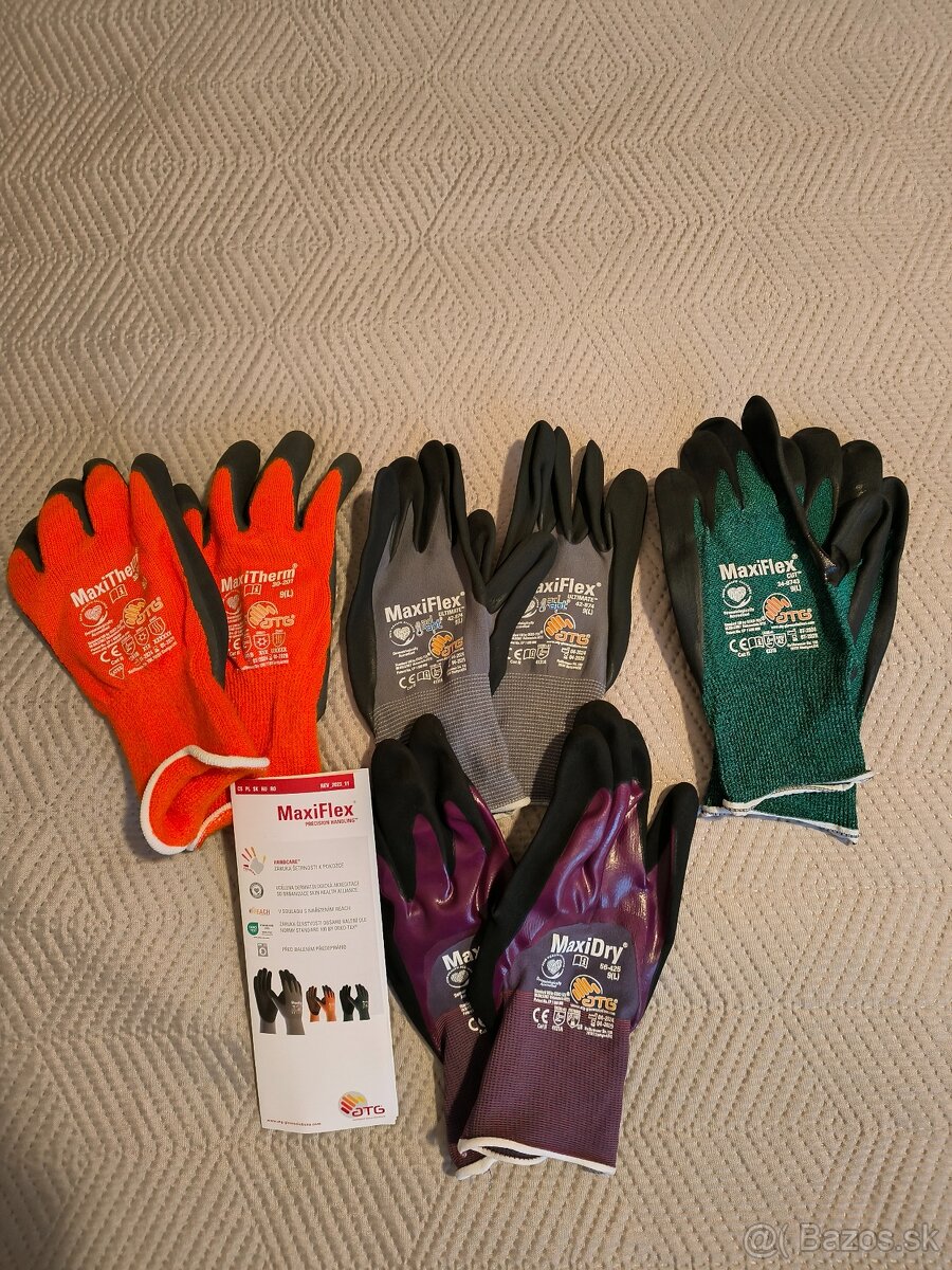 Pracovné rukavice MaxiFlex/Maxithem