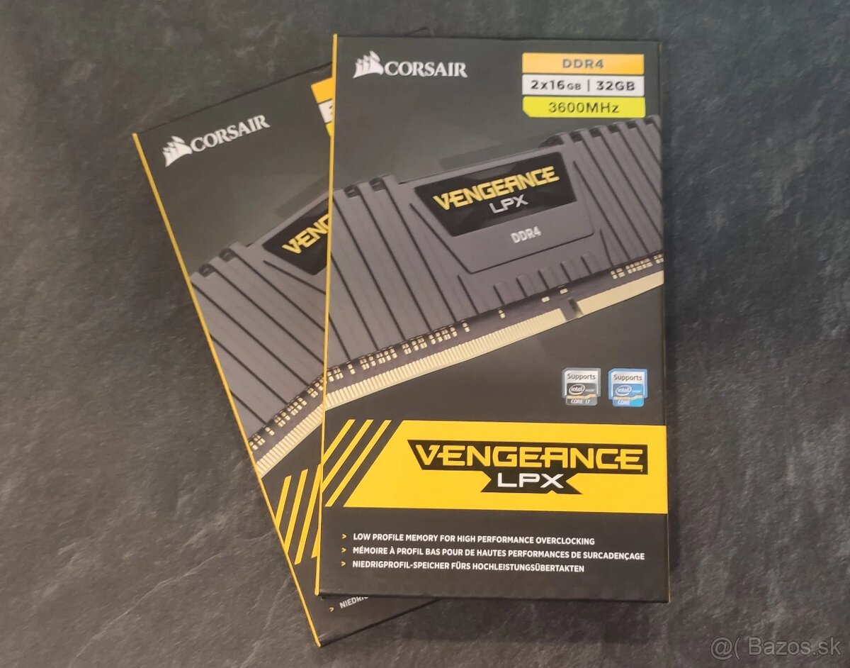 Predám RAM do PC 64GB - Corsair Vengeance