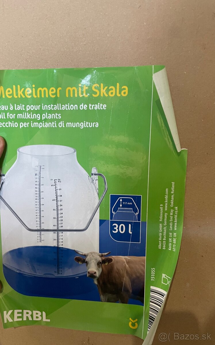 Kanva na mlieko 30 l
