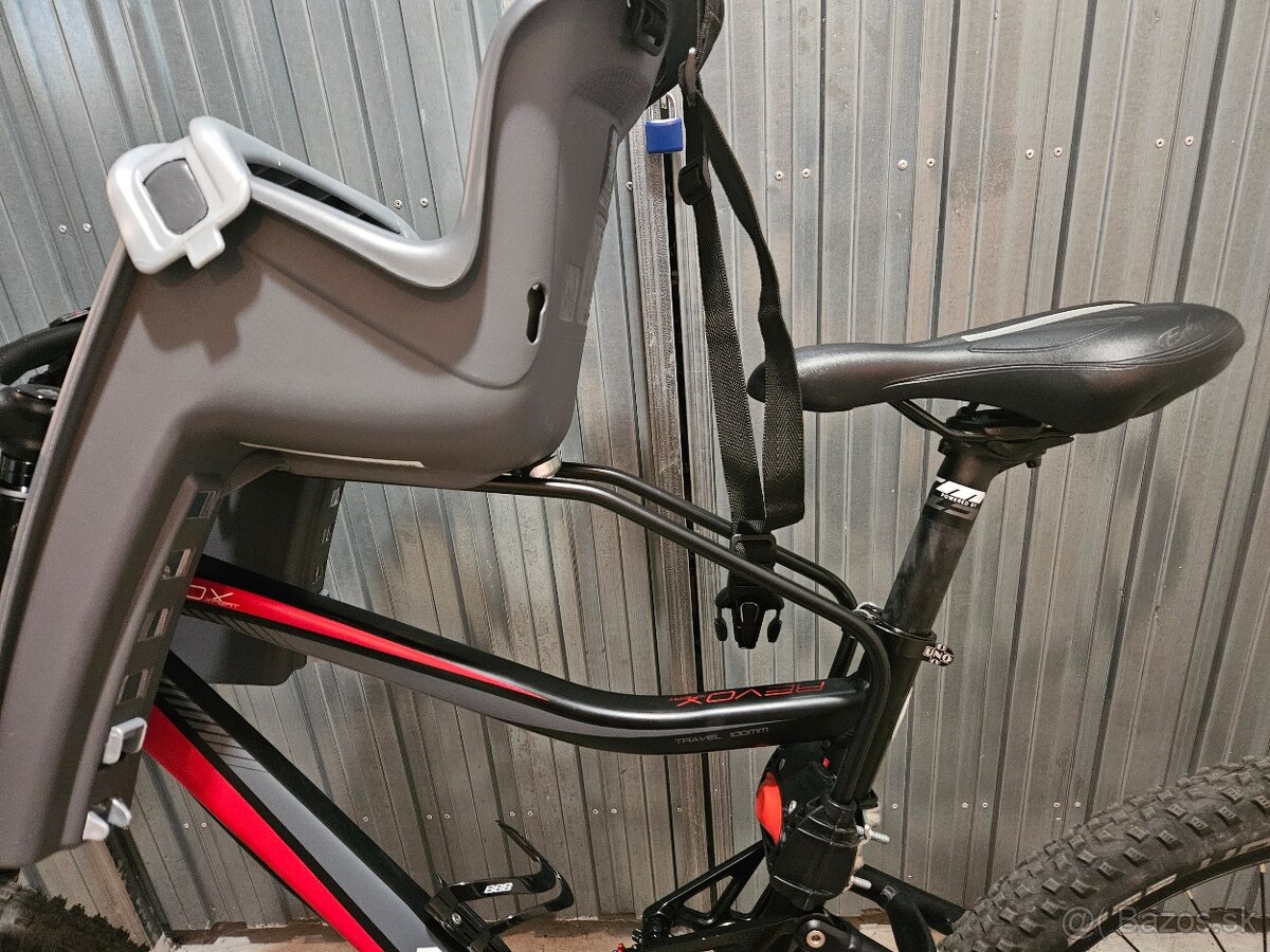 detská sedačka na bicykel