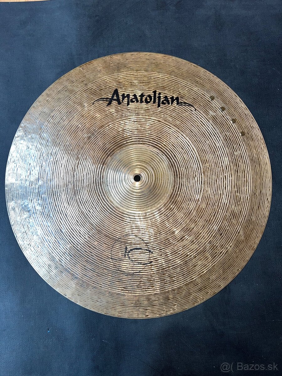 Anatolian JC 21" passion ride w. rivets