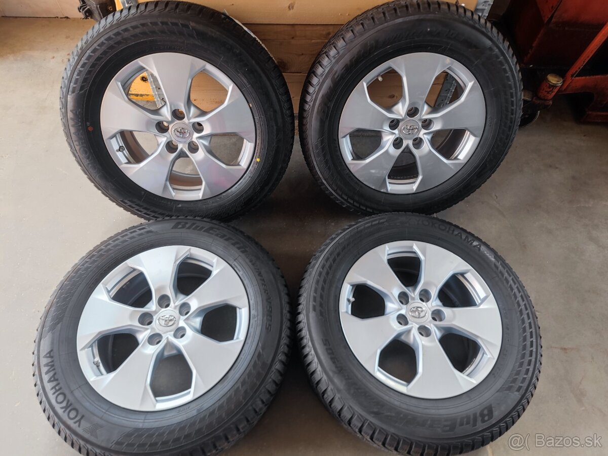 TOYOTA RAV4 zimná alu sada R17 + 225/65/17 nepoužité