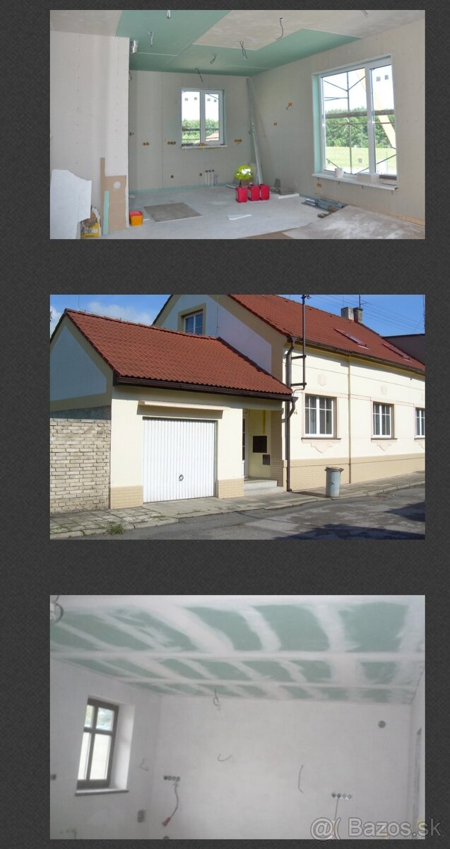 Vykonávame stavebné práce, rekonštrukcie,domy,byty,priestory