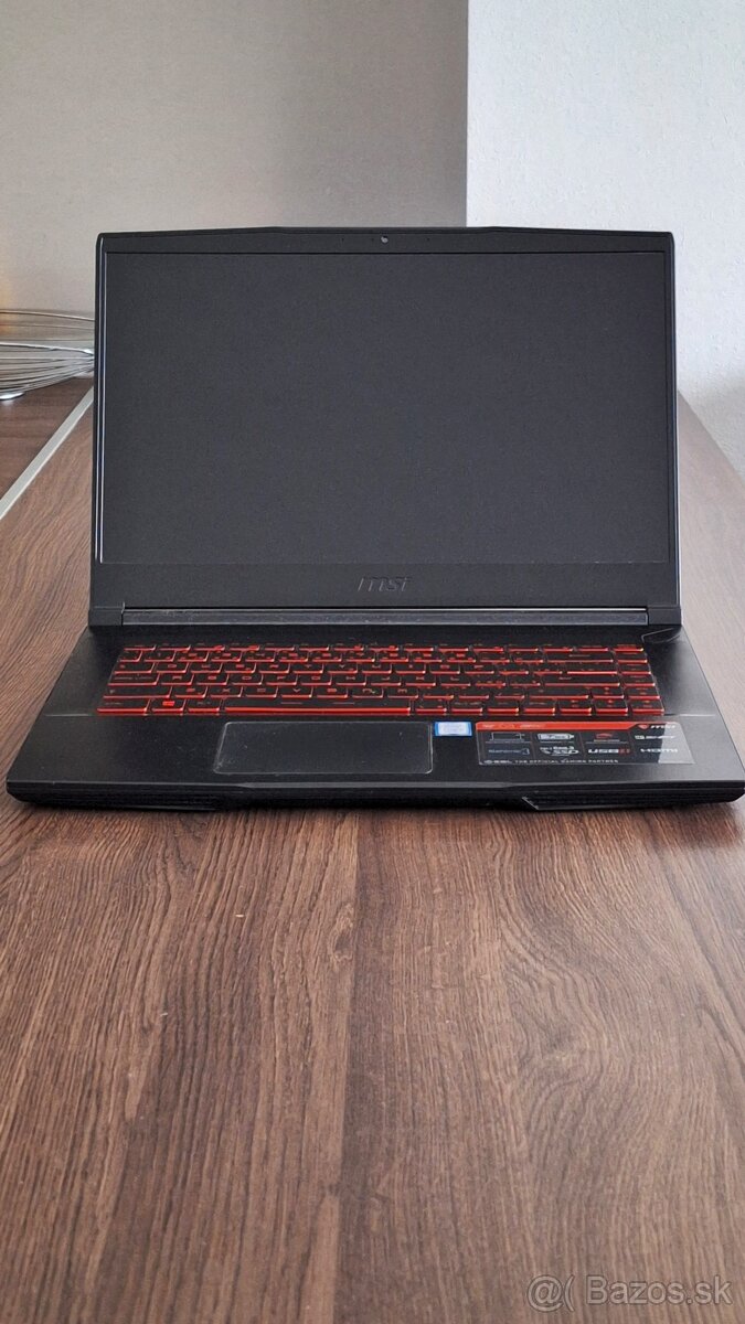 Herný notebook MSI GF63 8RC s 32GB RAM