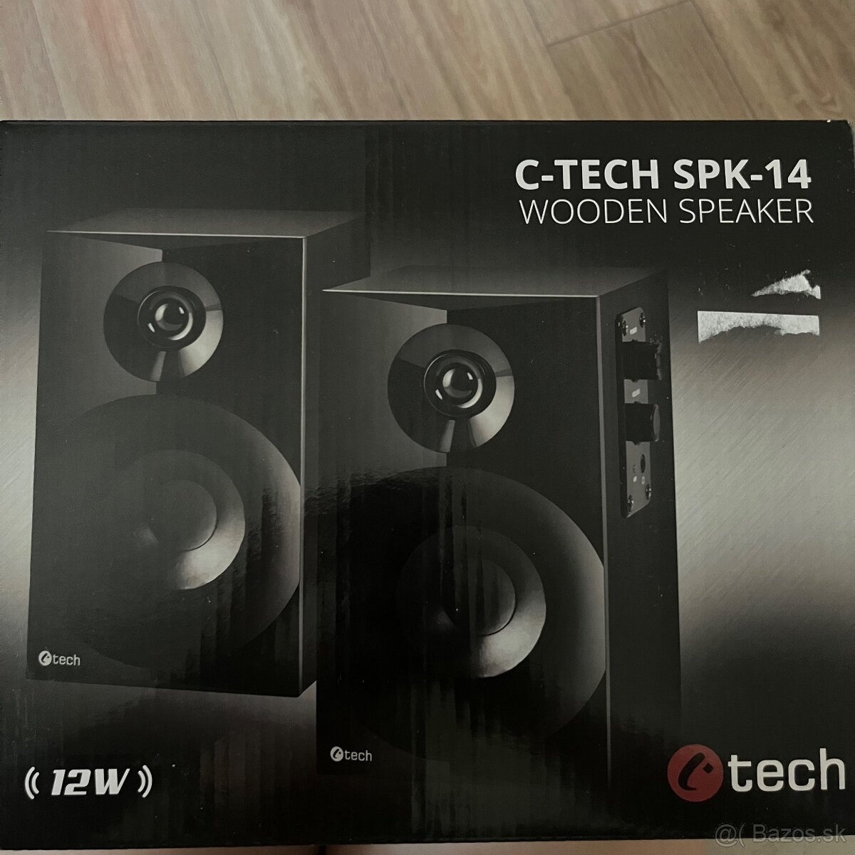 Reproduktory C-TECH SPK-14 WOODEN SPEAKER