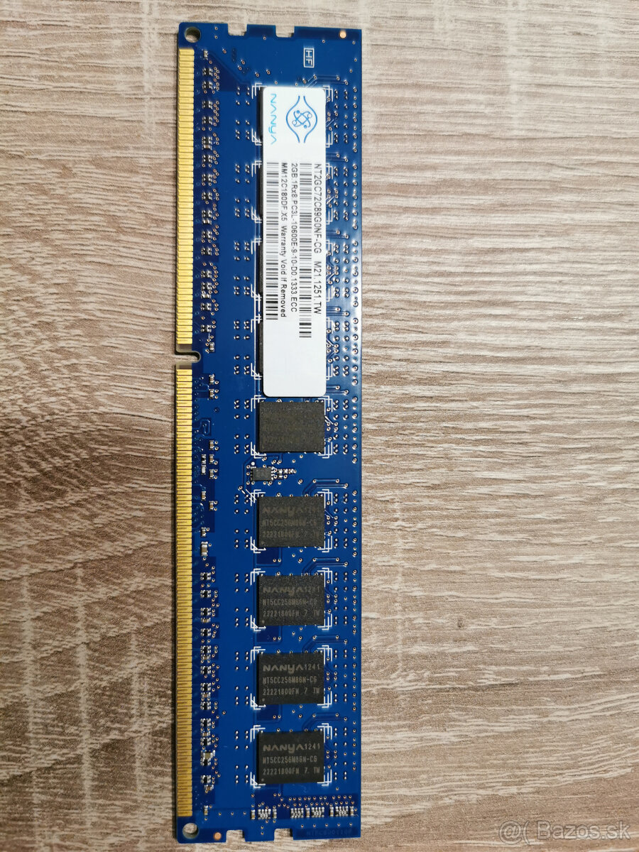 Predám pamat DDR3L 2 GB