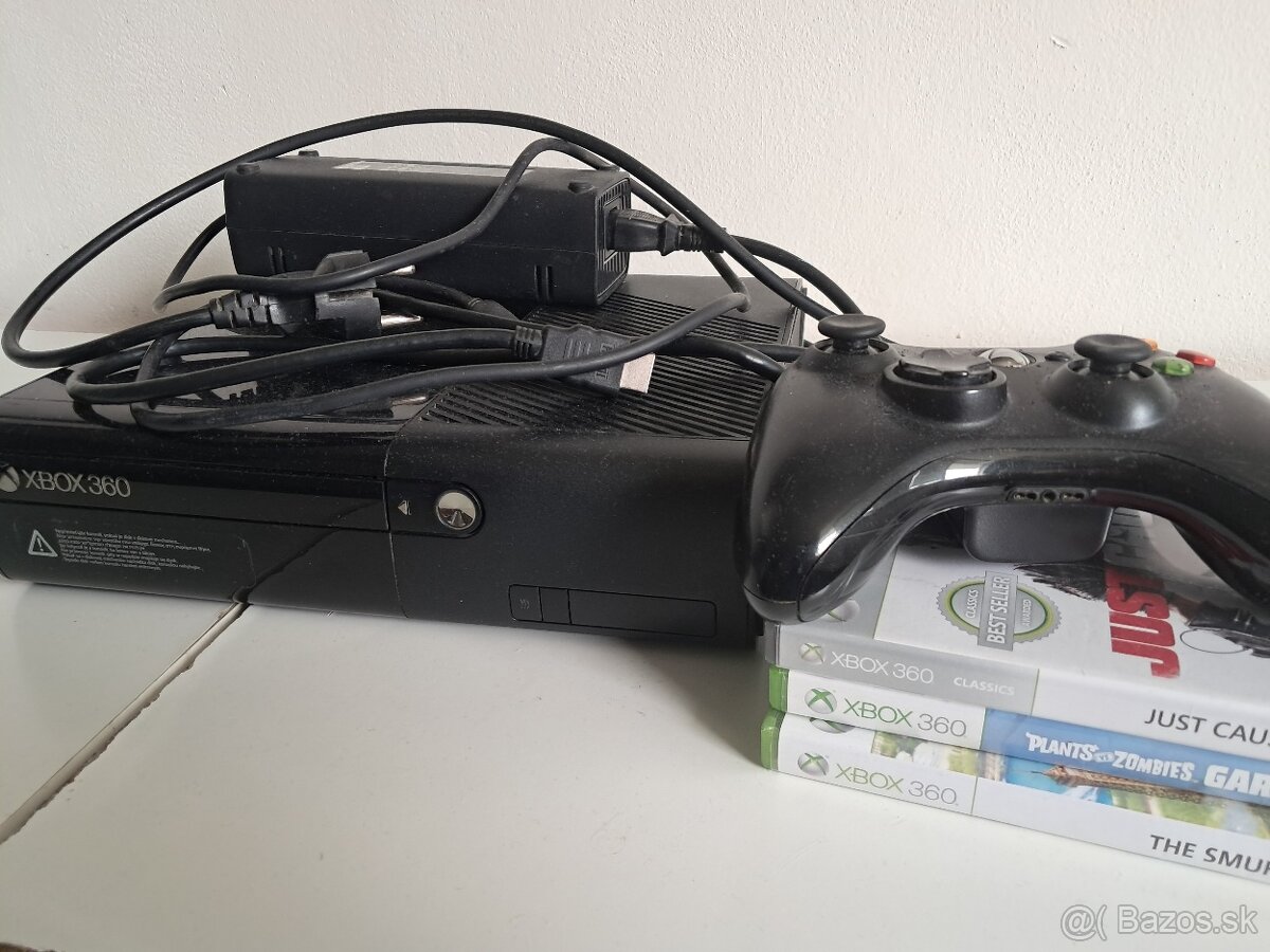 X box 360 plne funkčný plus hry