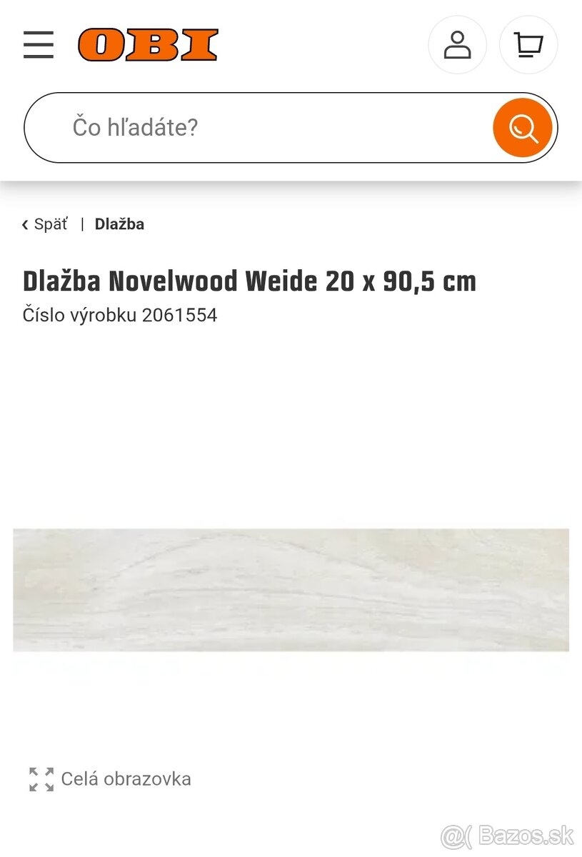 Predám dlažbu