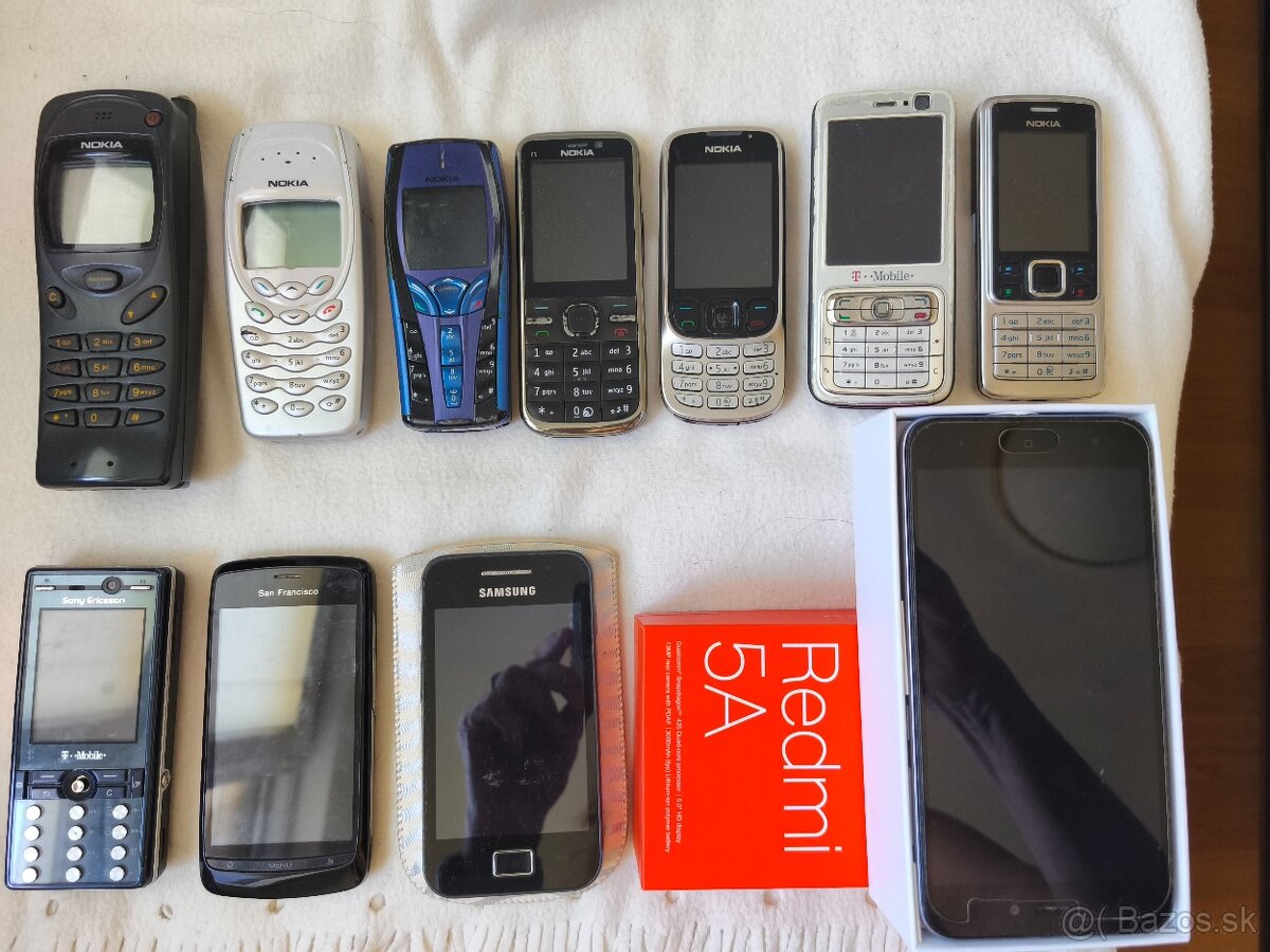 Mobilné telefóny