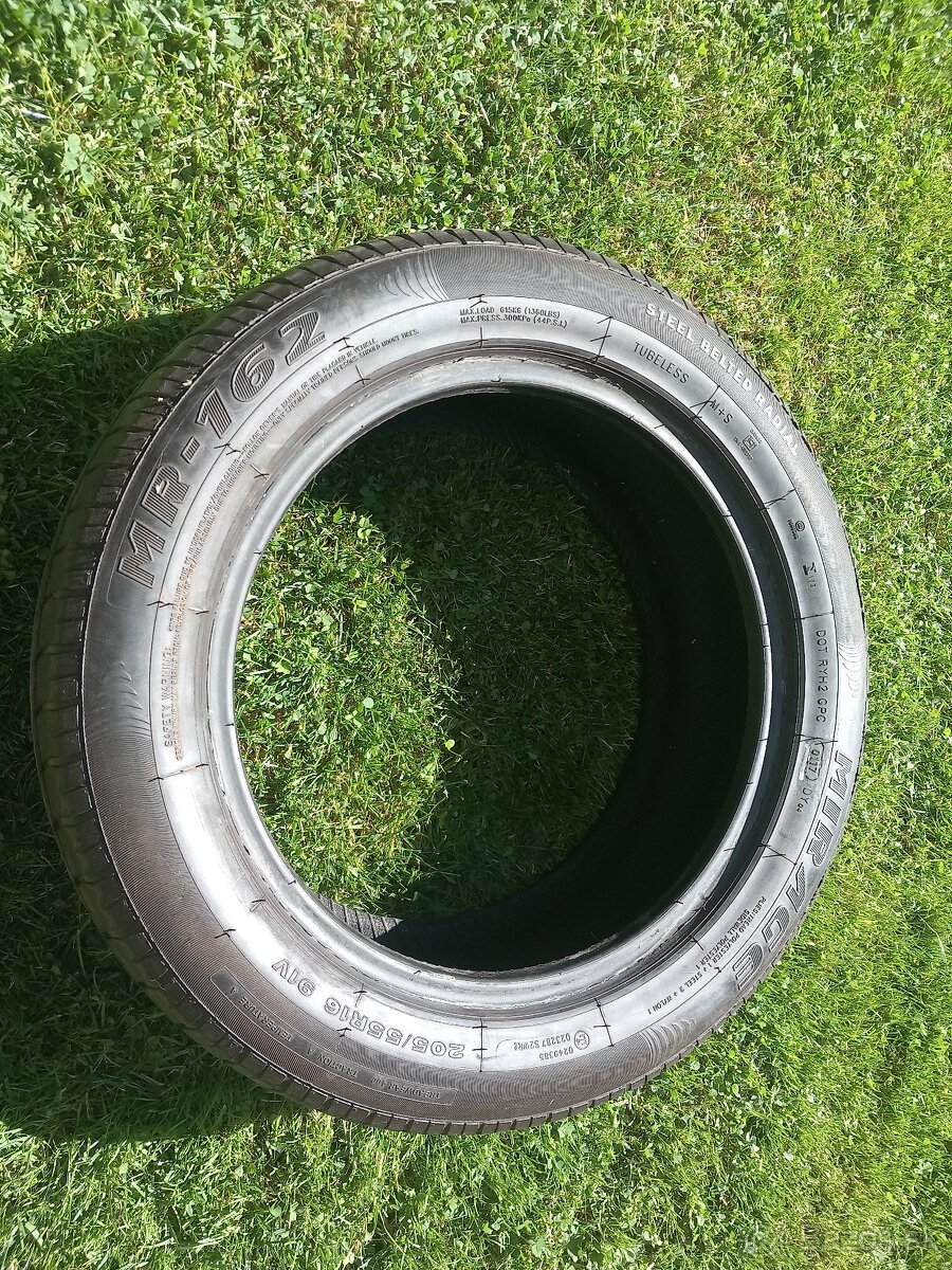 Sada letných pneu 205/55R16 V91 Mirage MR162