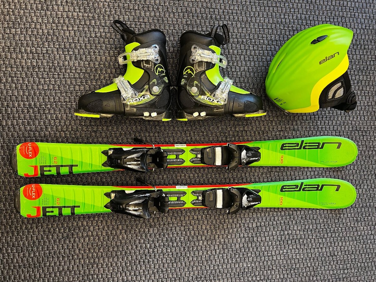 Detské/juniorské lyže Elan 100cm