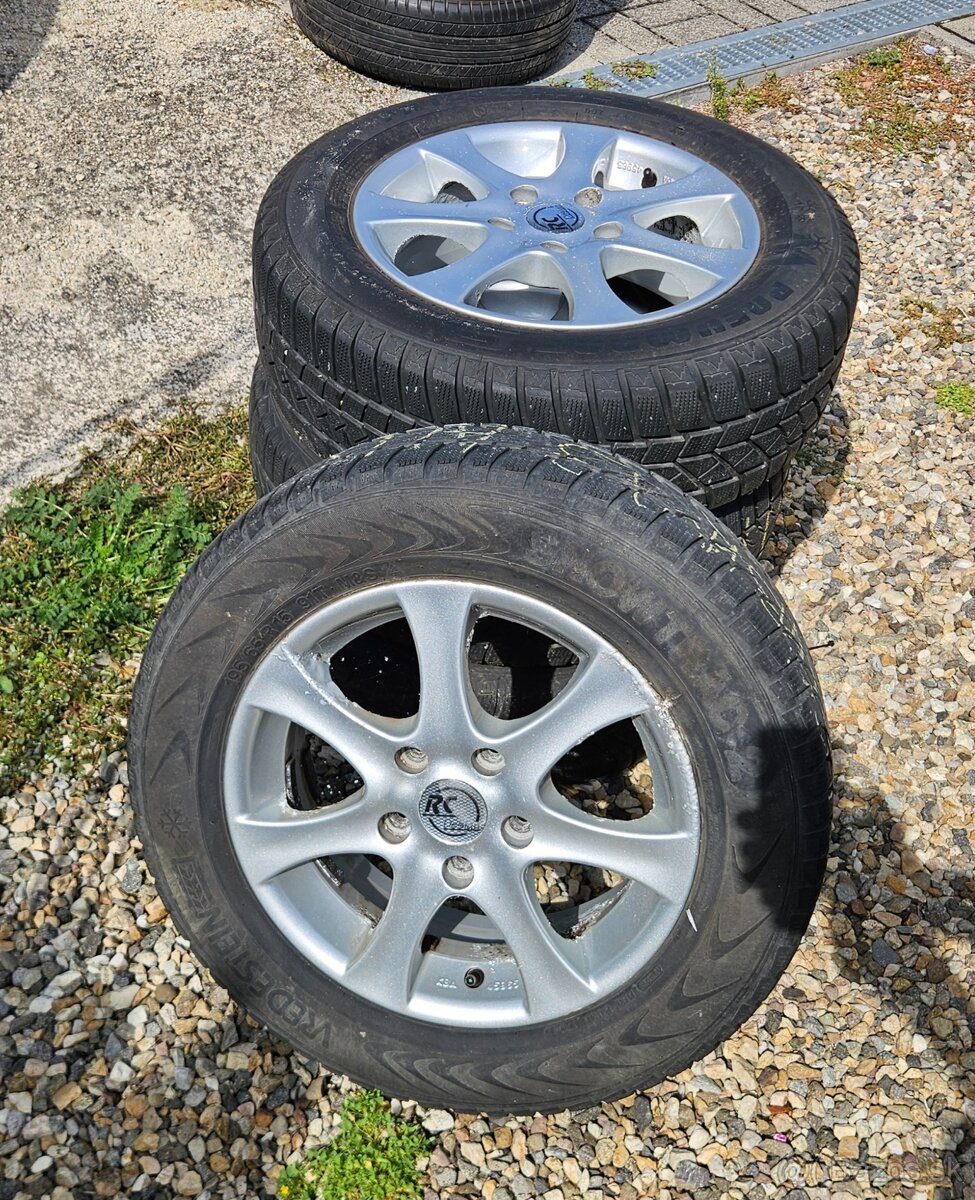 Elektróny 15"  rozteč 5x 114,3