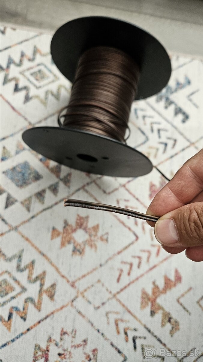 Audio systém reproduktorový kabel OFC