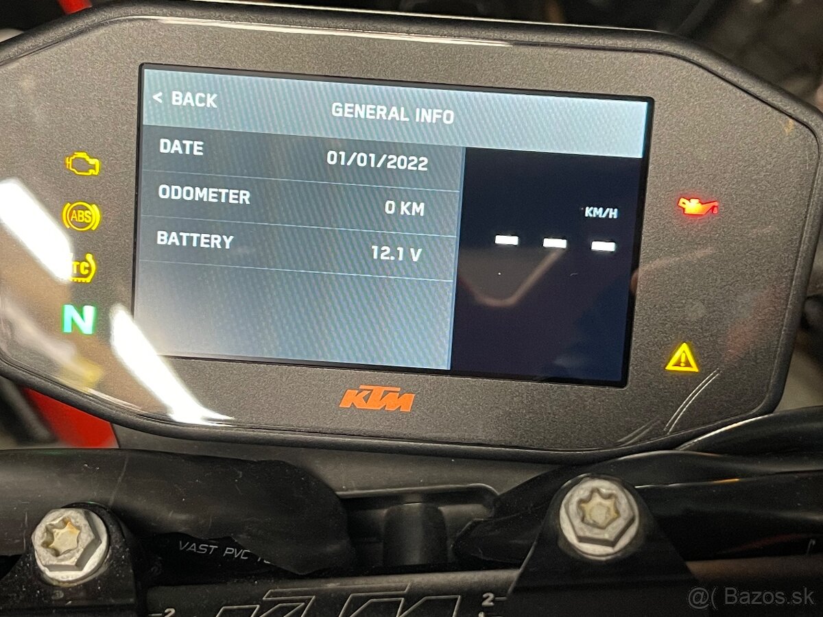ktm duke 790 890 890R Tachometer nový , nula KM