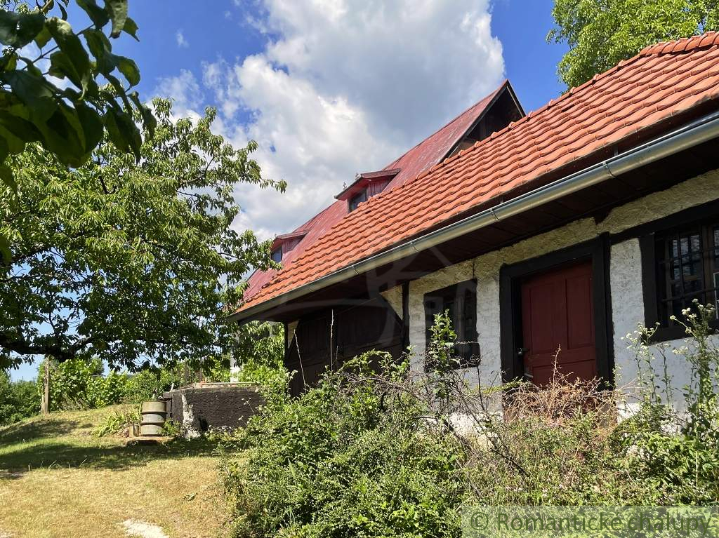 Rozsiahla vinica s historickou chatou v Slovenskom krase