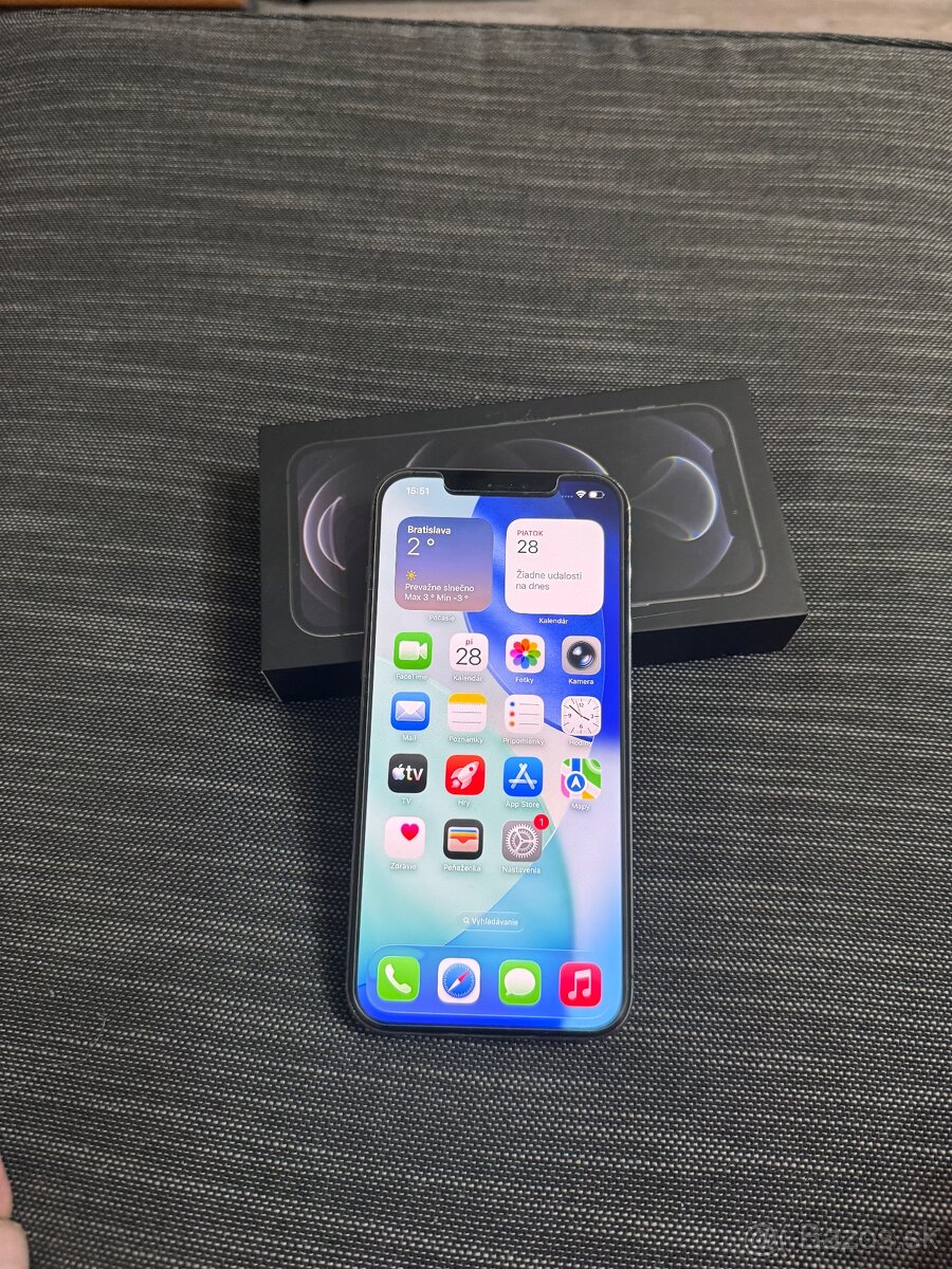 iPhone 12pro max 256GB,nová baterka