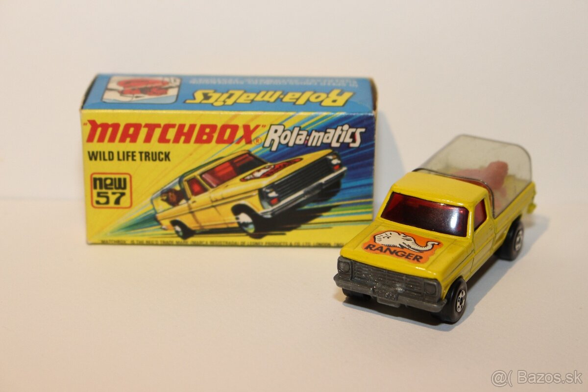Matchbox RM Wild life truck