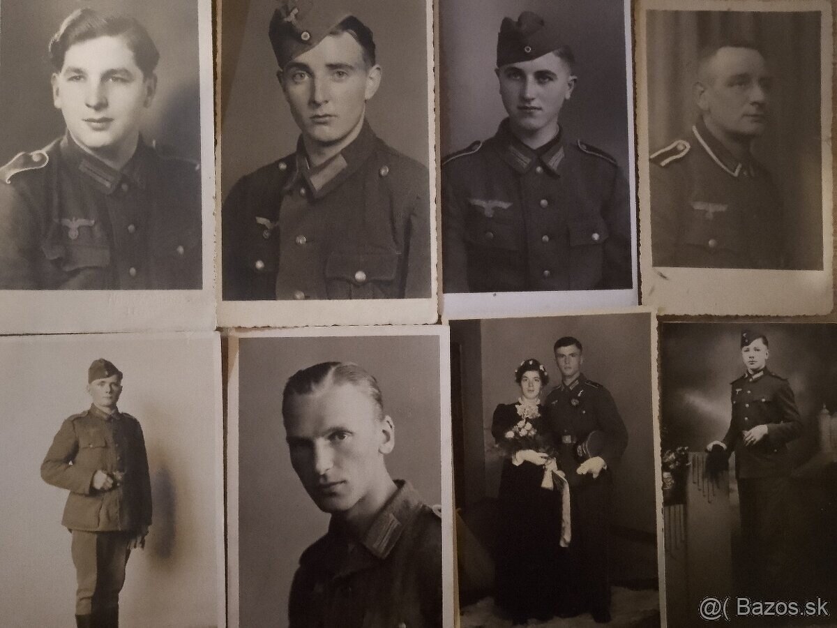 NEMECKE POHLADNICE NEMECKYCH VOJAKOV CIGARETOVE FOTKY