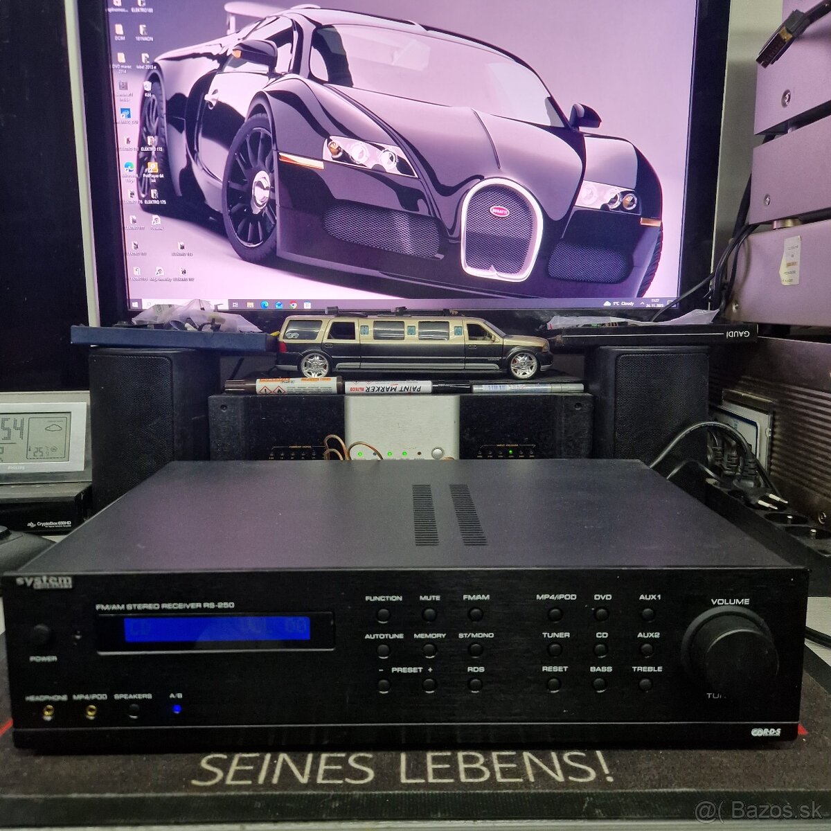 SYSTEM FIDELITY RS-250...stereo receiver....