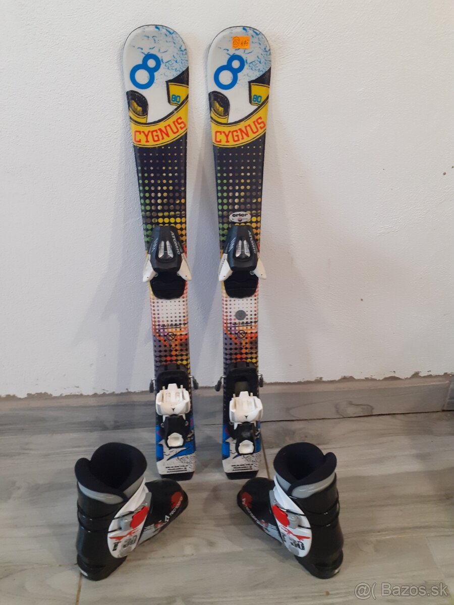 Predám detské lyže atomic cygnus