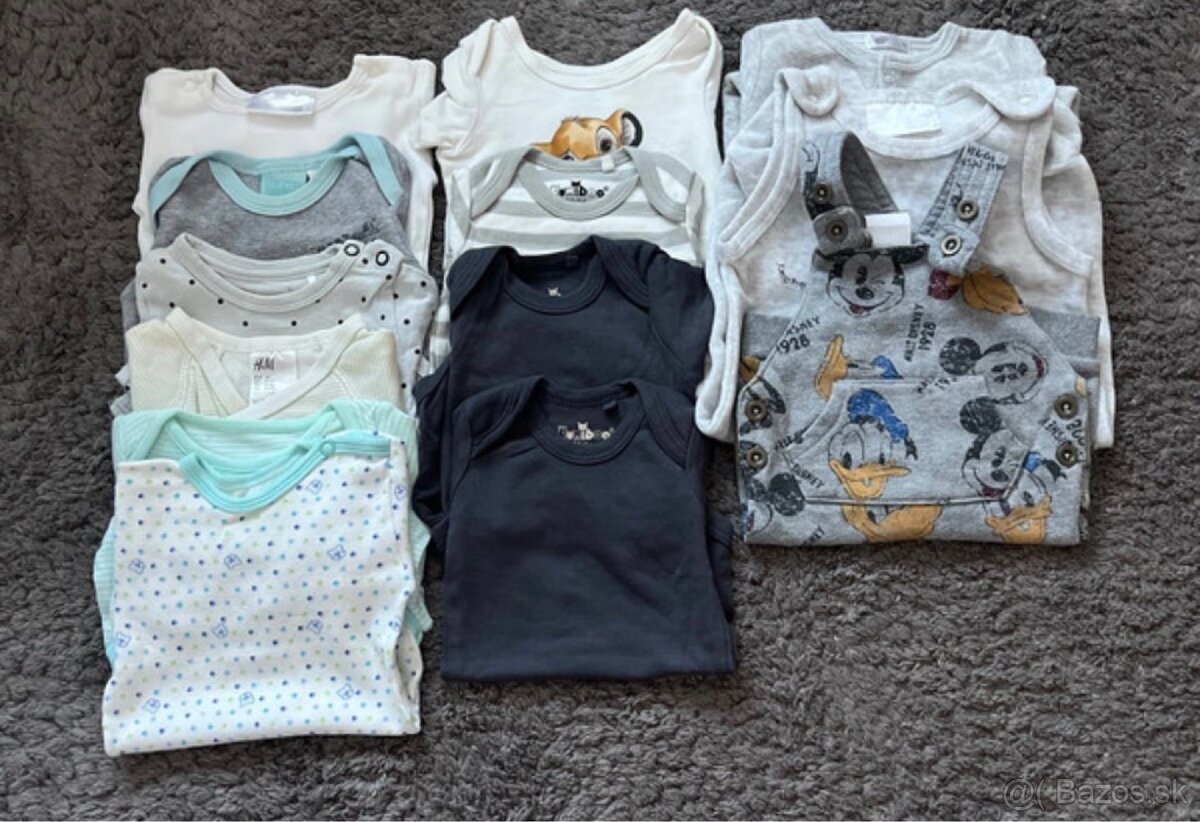 Balík oblečenia pre chlapca