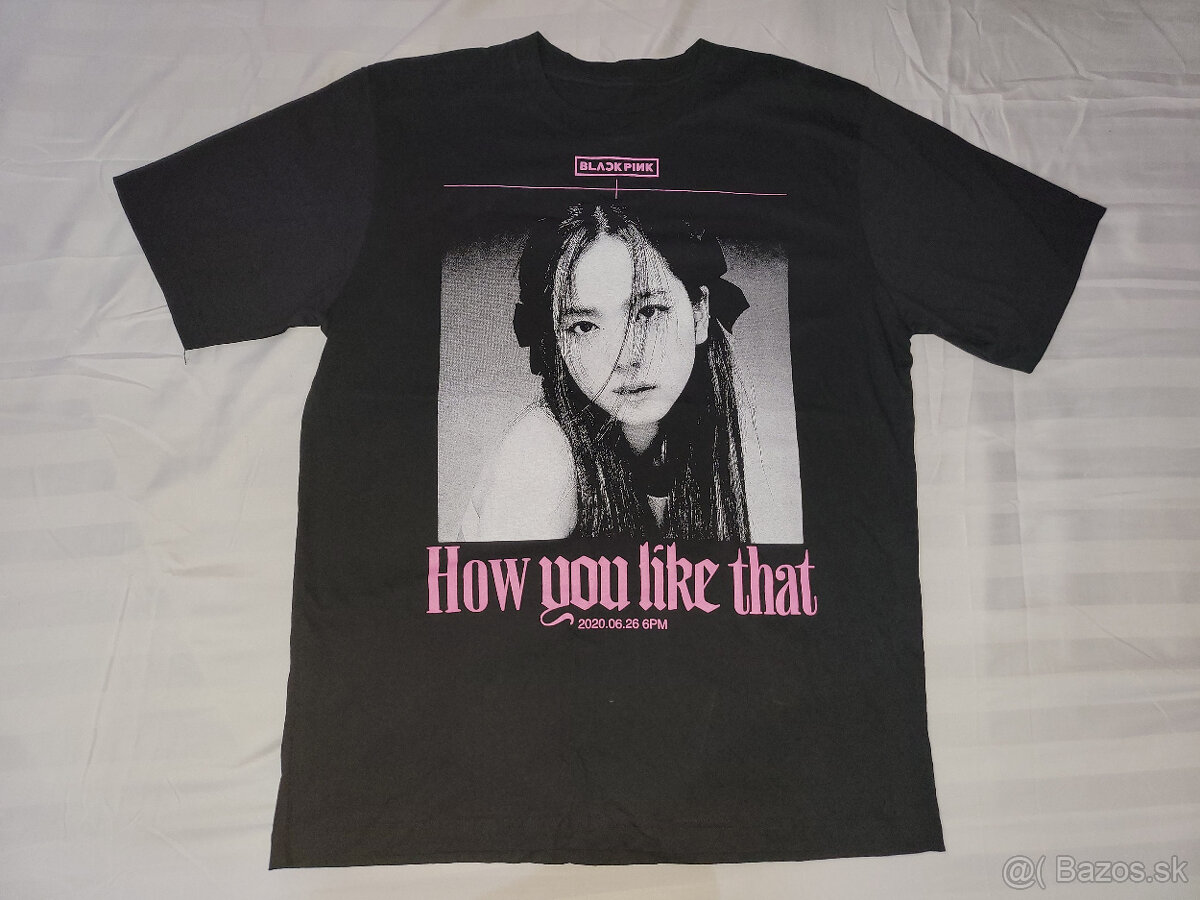 tričká blackpink rôzne