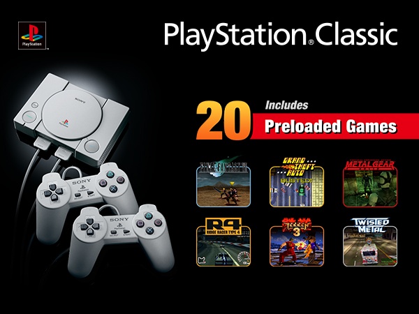 SONY PLAYSTATION 1 CLASSIC MINI