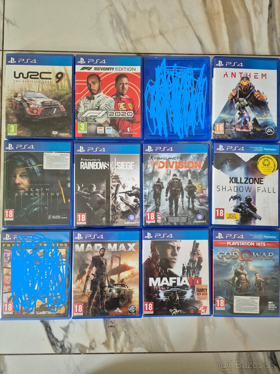 Hry na PS4
