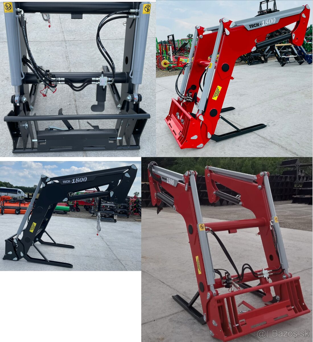 Nový čelný nakladač na VSETKY MODELY traktor