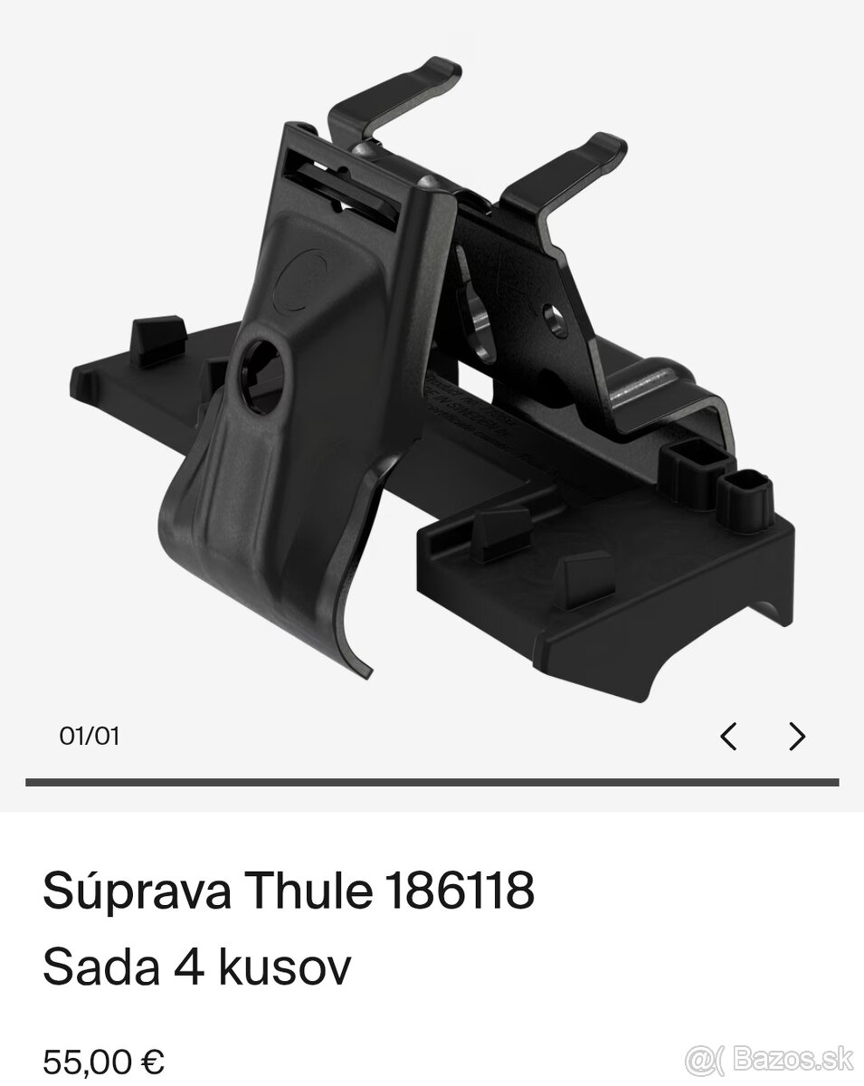 Kit 6118 Thule  Qashqai III