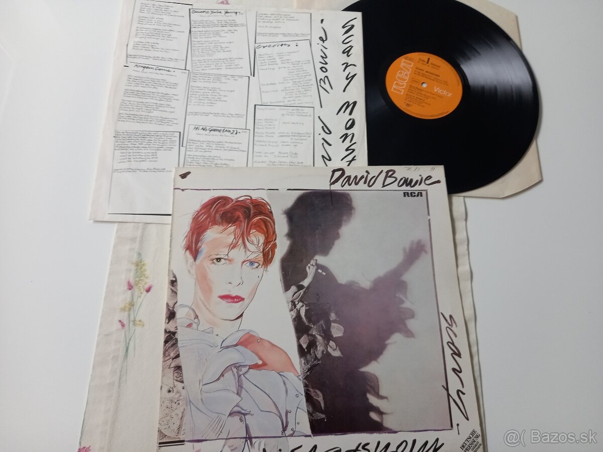 David BOWIE „Scary Monsters“ /RCA 1980/+ orig. vnut. ob/tex