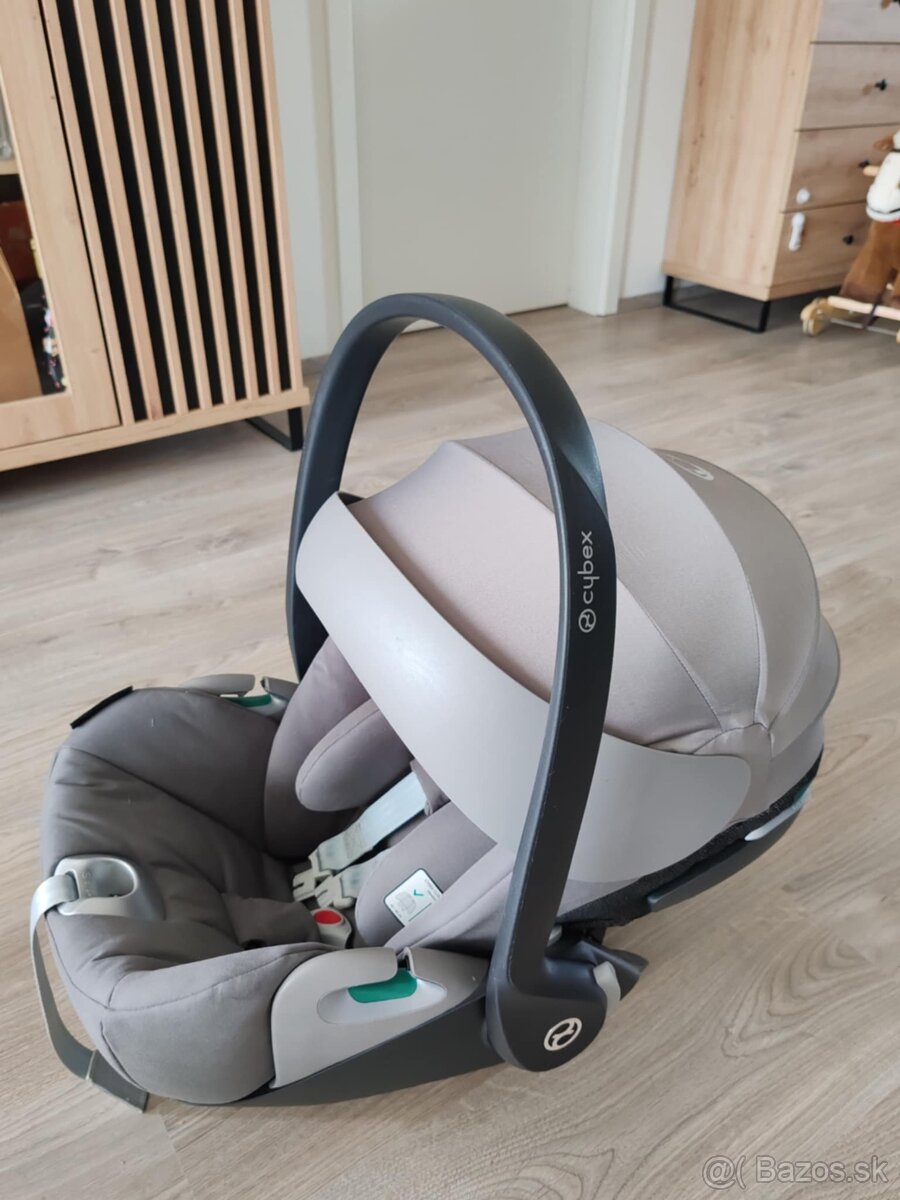 CYBEX Autosedačka Cloud T i-Size (0-13 kg) Mirage Grey Plati