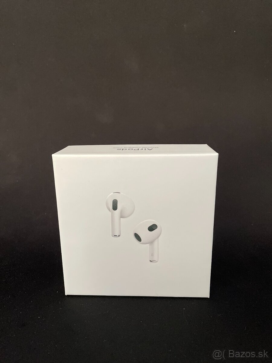 Apple AirPods (3. generácie) + POŠTOVNÉ ZADARMO + KRYTDARČEK