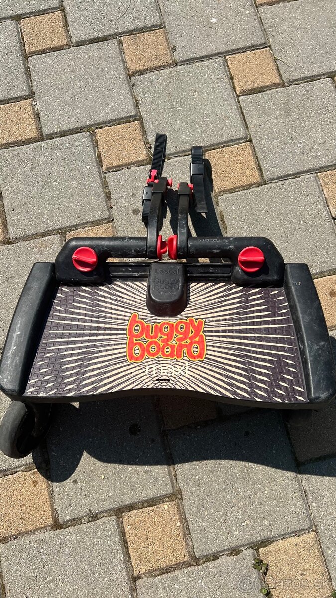 LASCAL Maxi Black nášlapník pre súrodenca na kočík