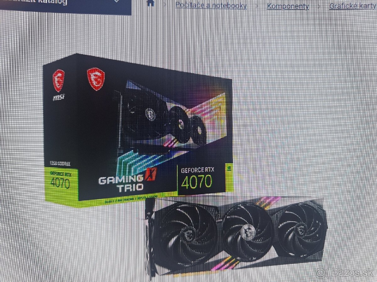 MSI GeForce RTX 4070 GAMING X TRIO 12G