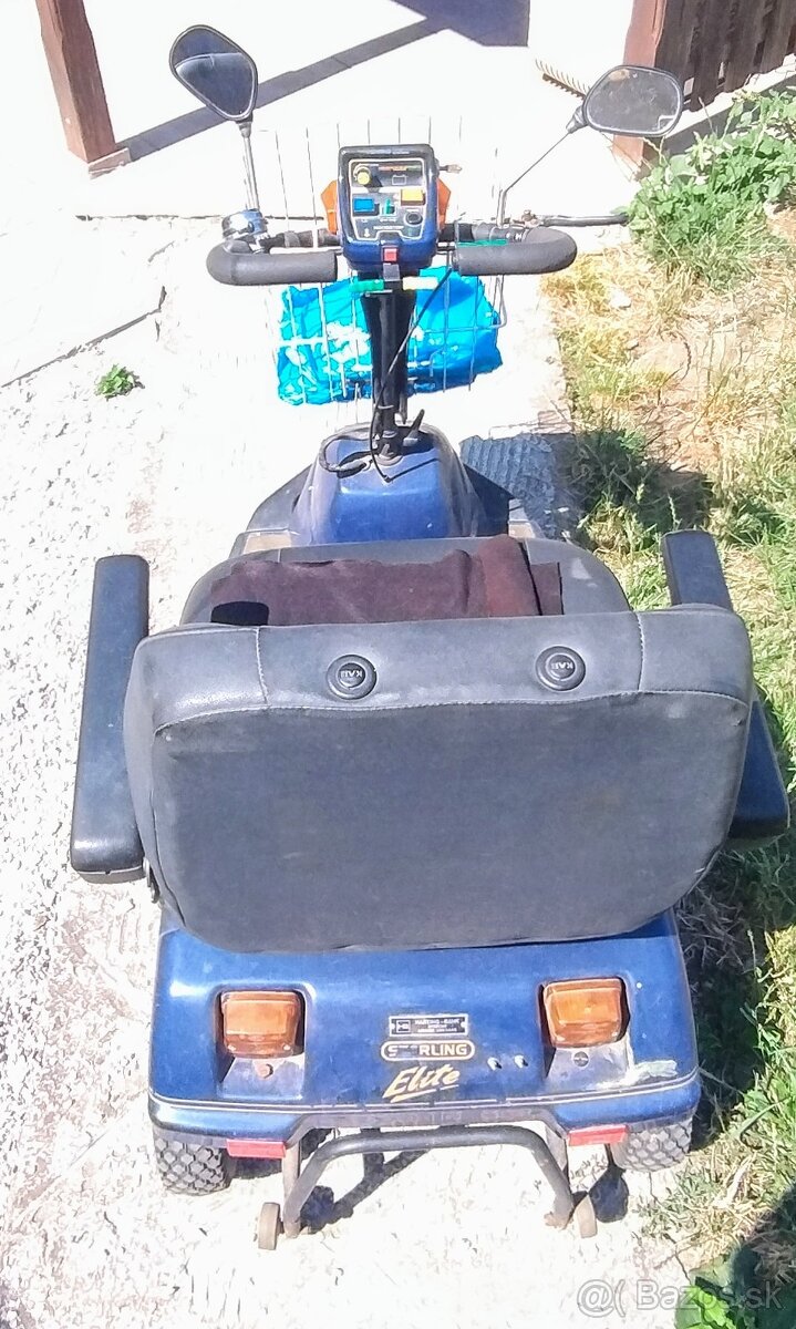 Elektrická trojkolka pre seniorov