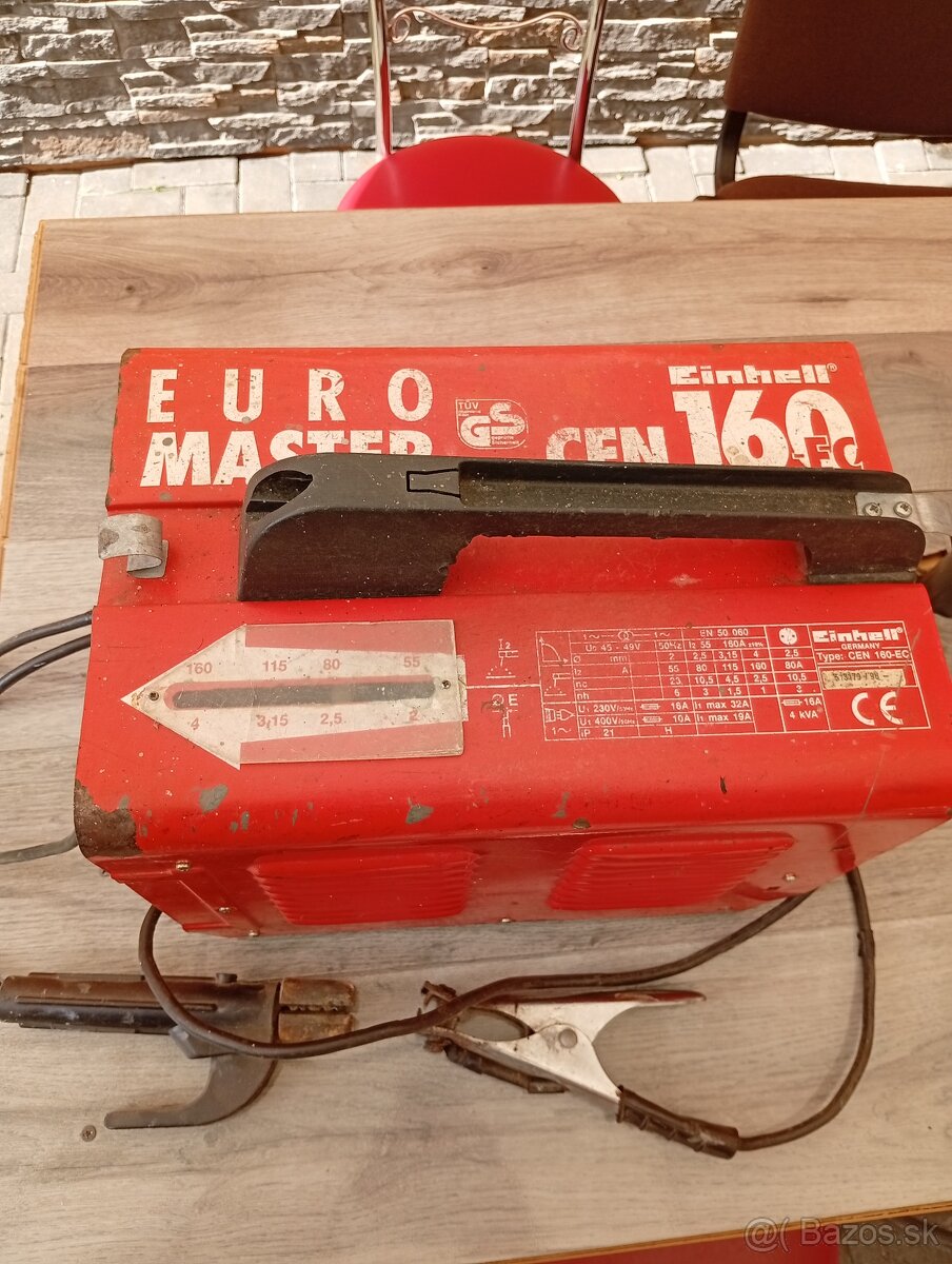 Predám zvaracku EURO MASTER CEN160 EINHELL