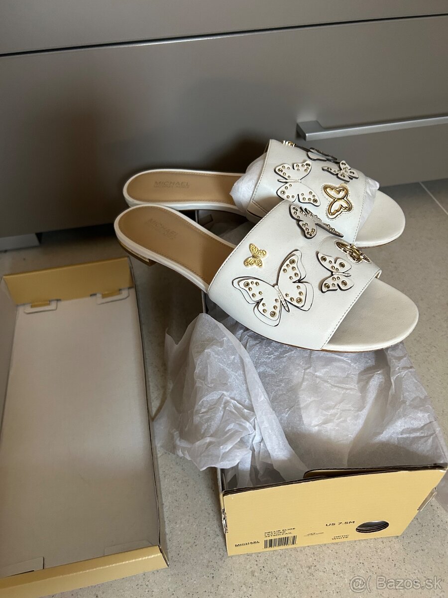 Michael Kors 7,5 sandále kožené originál