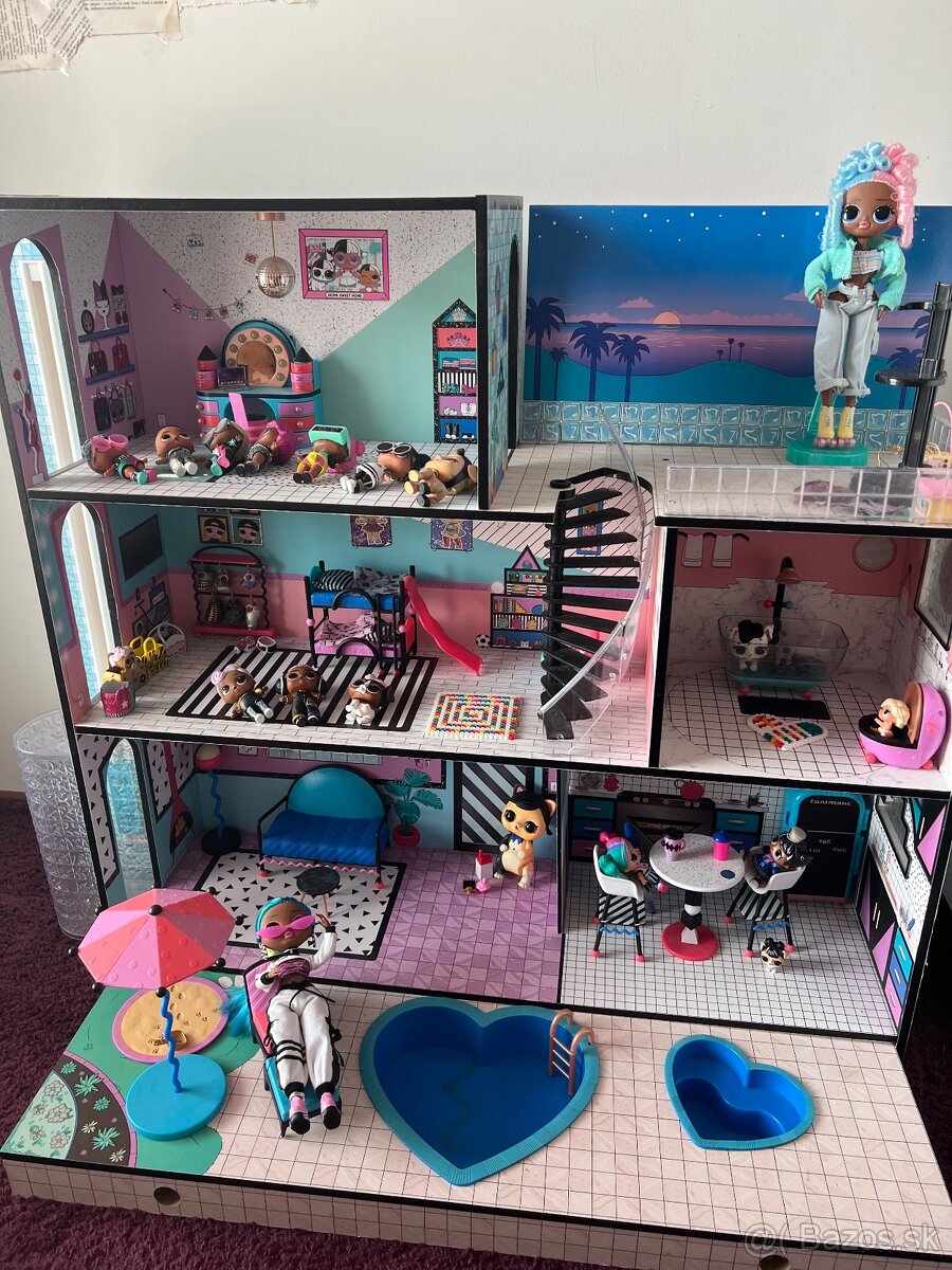 veľký domček LOL, ako nový