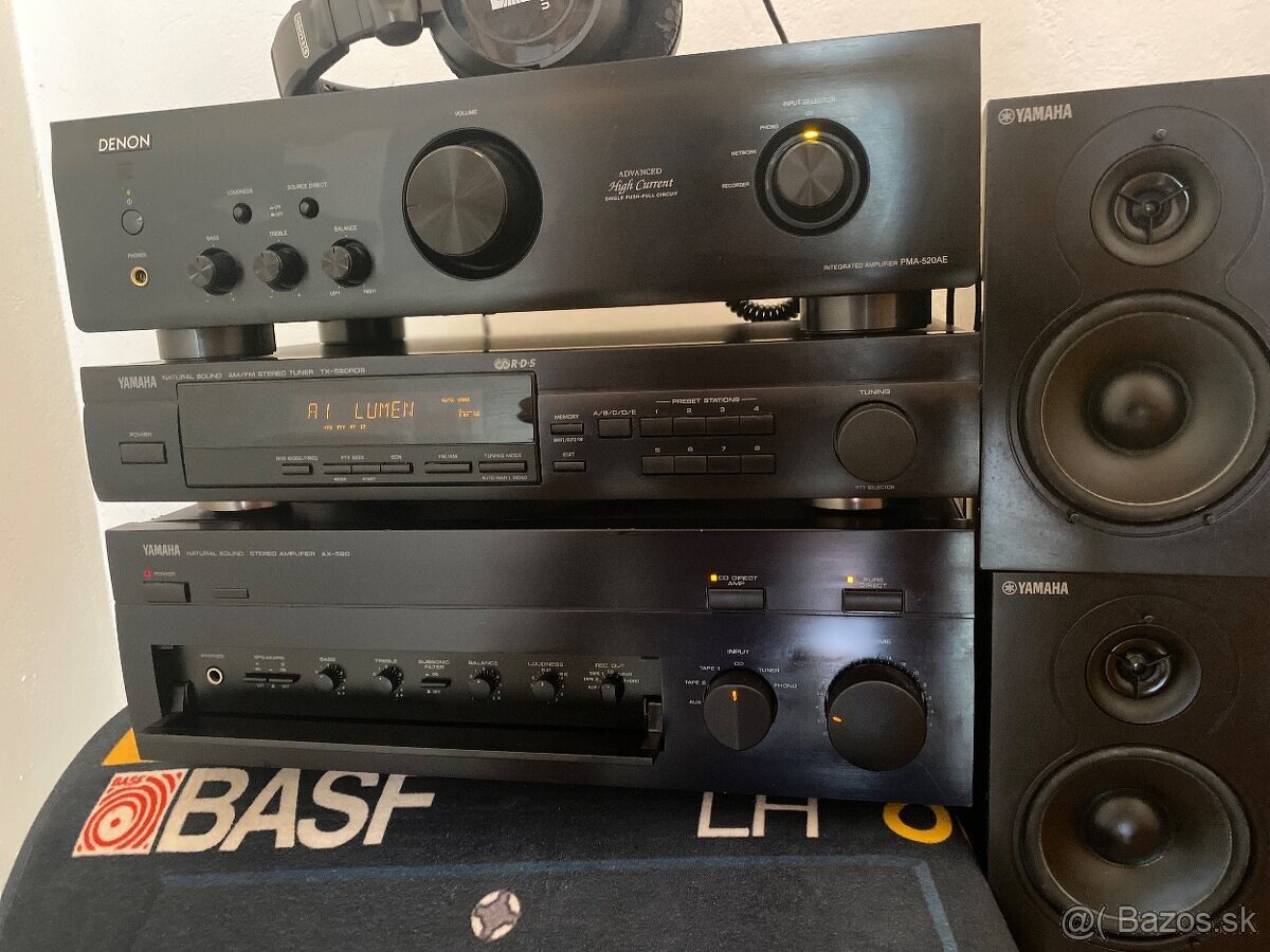 Predam zosilovac DENON a YAMAHA