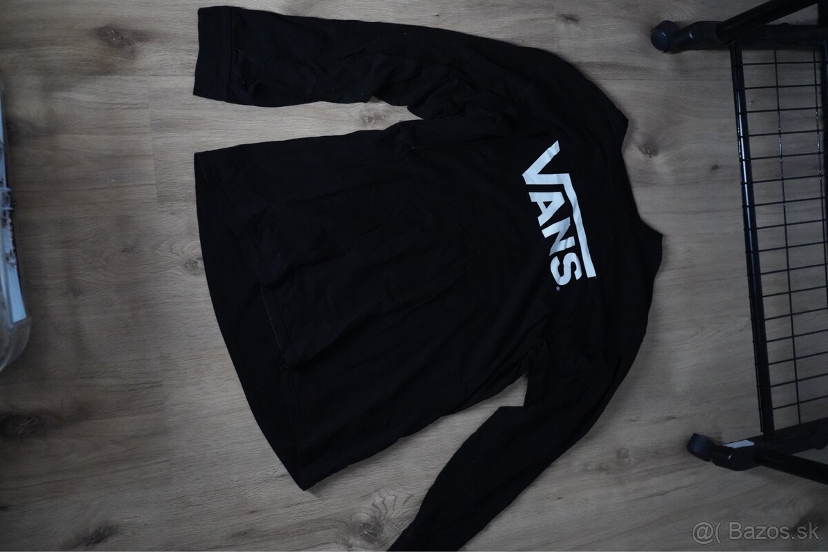 Vans – tričko s dlhým rukávom (L)