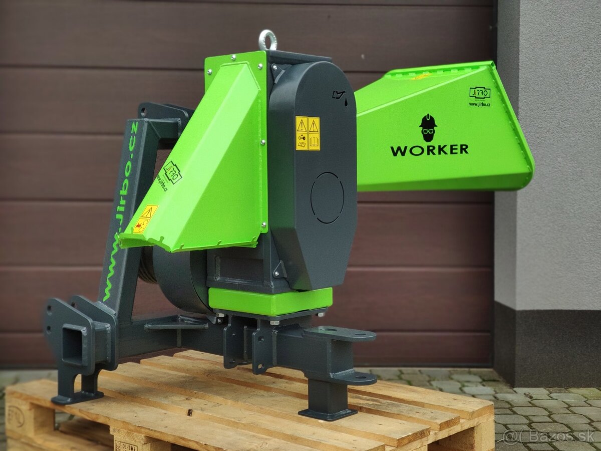 Štiepkovač, drvič konárov, špalíkovač za traktor do 120mm