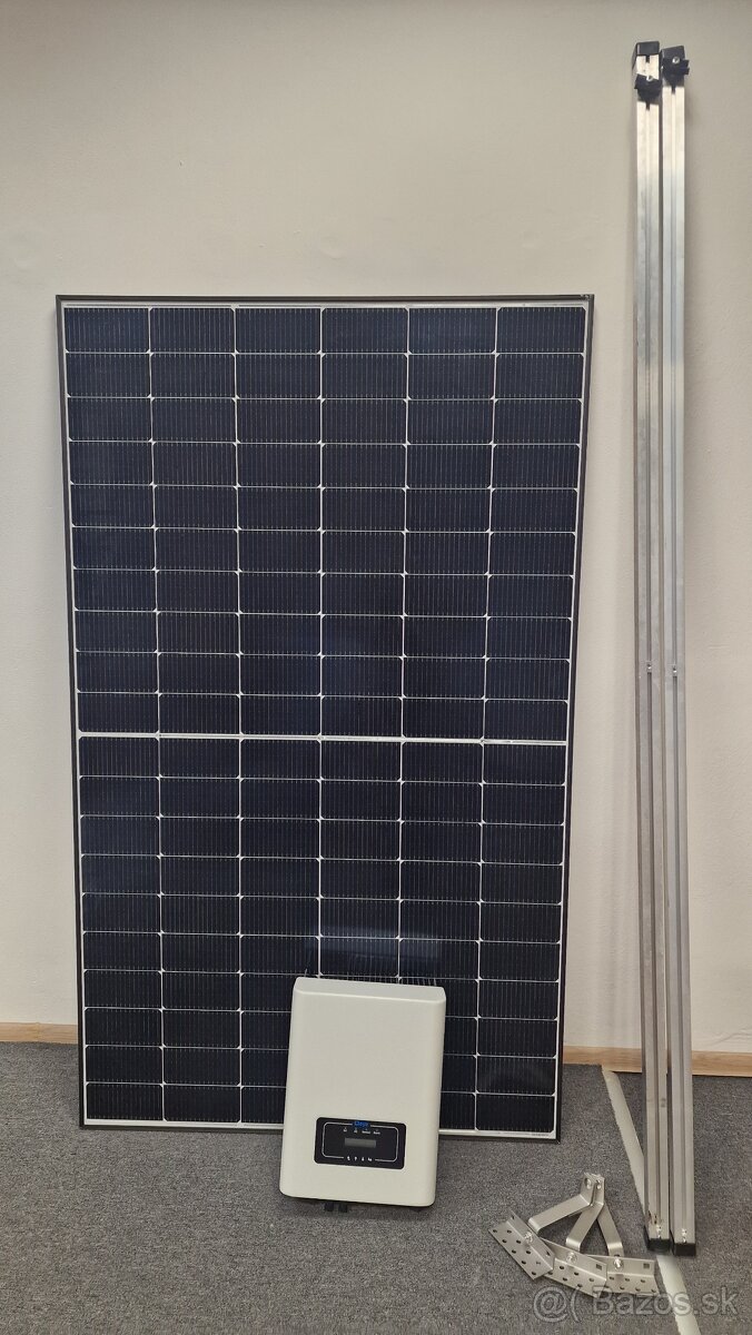 Fotovoltaicky set 10ks panelov Jinko a striedac Deye